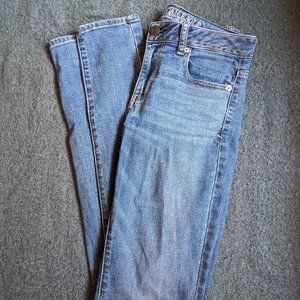 American Eagle High Rise Skinny Jeans